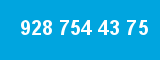 928 754 43 75 928 754 43 75